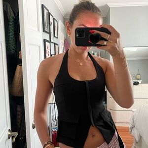 Zara cargo corset top